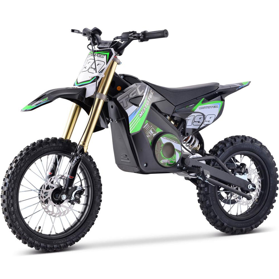 Pro 1600w dirt bike in green