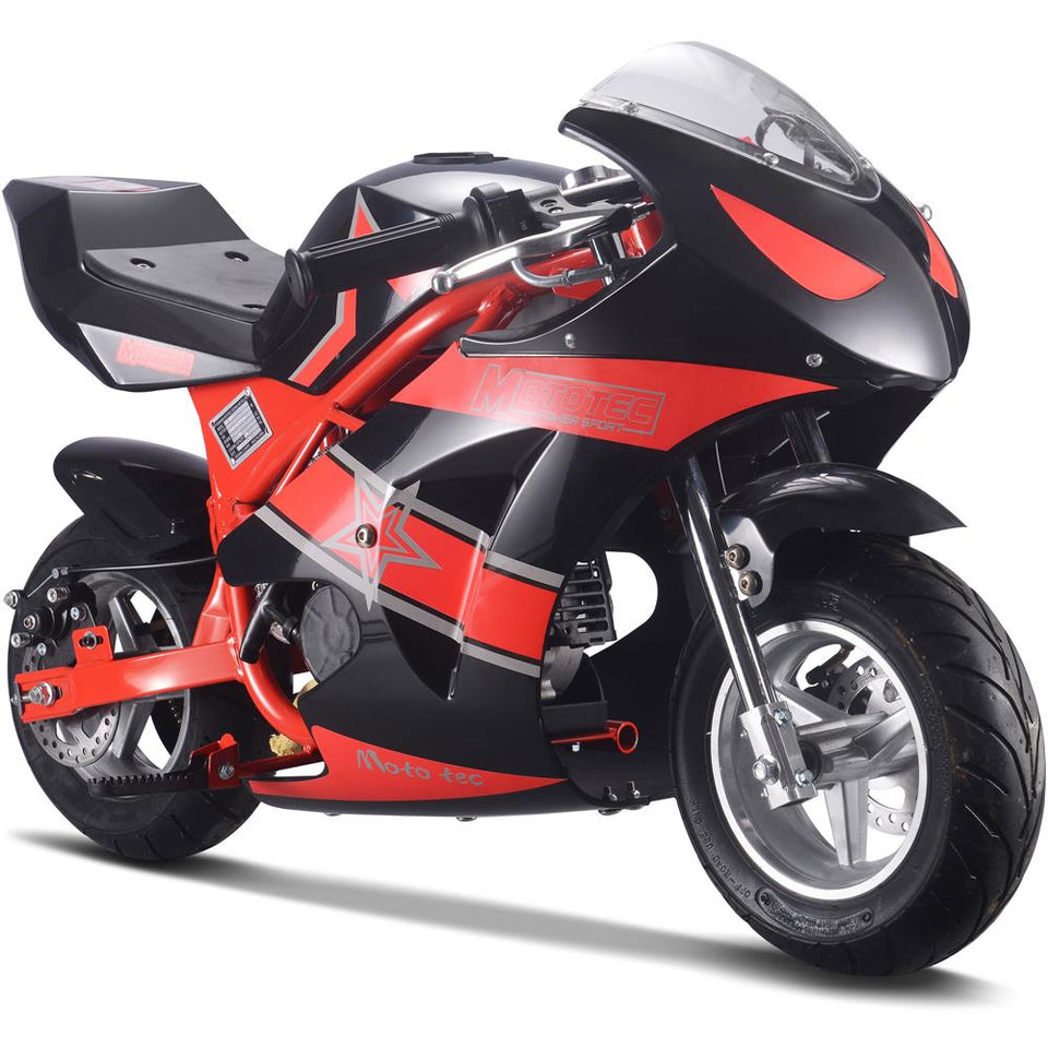 Mototec Phantom 49cc 2-Stroke Premium Gas Pocket Bike