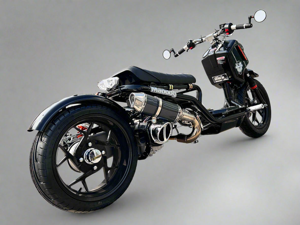 PMZ150 22 Icebear Maddog Scooter Generation V Honda Ruckus Clone PMZ150 22 Belmonte Bikes