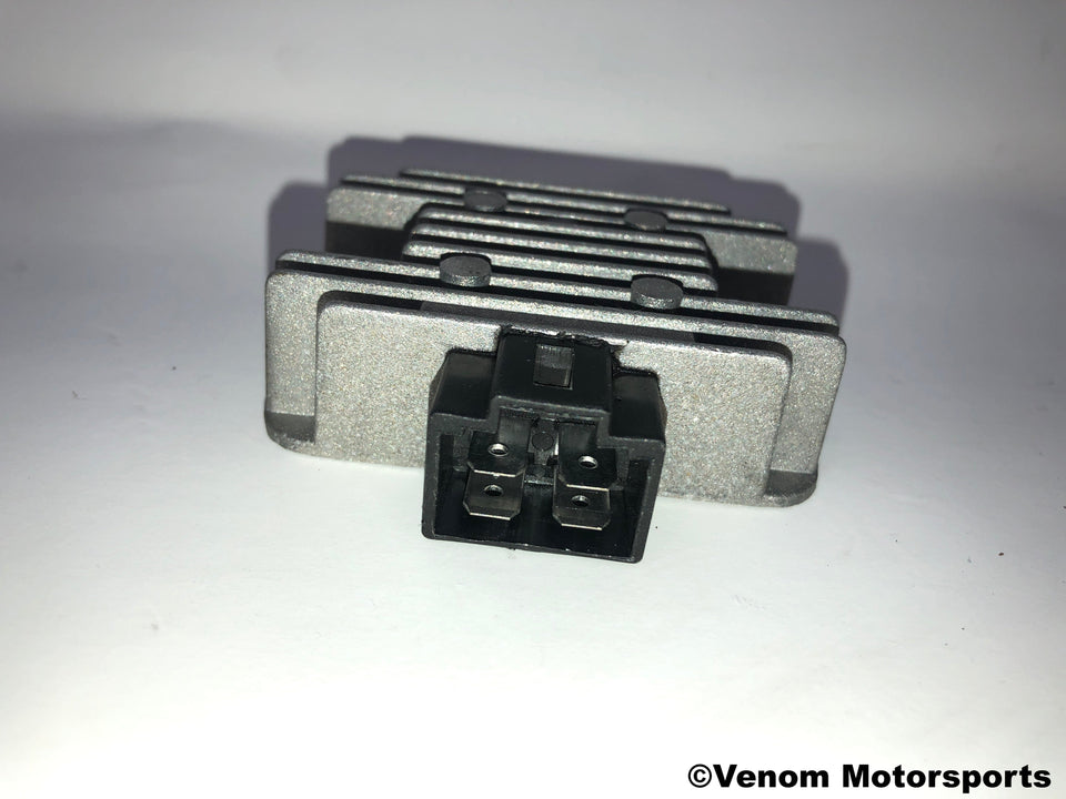 X18 50cc GY6 Motorcycle | Voltage Rectifier (01020018) 4 PIN