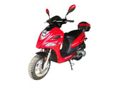IceBear Falcon 150cc Moped Scooter - PMZ150-15 Red