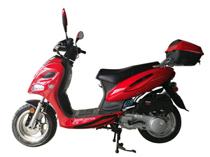 PMZ150-15 falcon 150cc for sale. red falcon 150cc. moped scootere