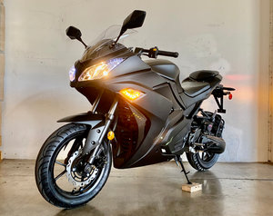 Dragon 200cc Motorcycle - Fully Automatic - CARB Aproved