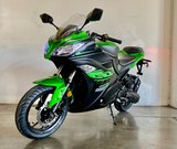 Dragon 200cc fully automatic motorcycle. Ninja 400