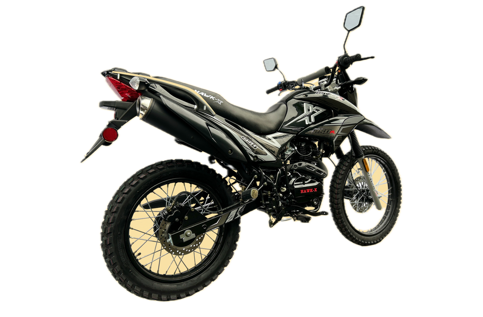X-PRO Black Gas Fuel Tank Cap For Hawk 250 & HS250Y-A Dirt Bike - Replacement