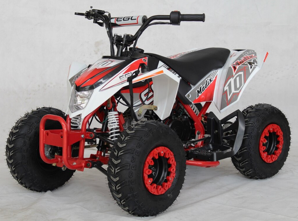 EGL 125cc Racing Madix ATV | Automatic + Reverse White Red