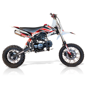 Coolster 125cc Motocross Dirt Bike - XR-125 | Semi-Automatic Red