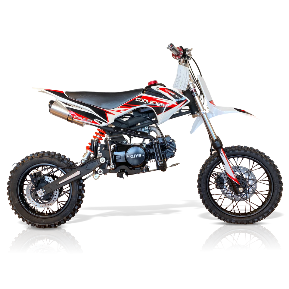 Coolster 125cc Motocross Dirt Bike - XR-125 | Semi-Automatic Red