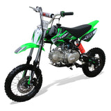 Coolster 125cc Motocross Dirt Bike - XR-125 | Semi-Automatic Green