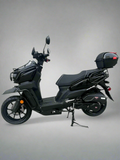 Tank 200cc Scooter | Fuel-Injected | Street Legal Black
