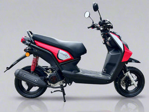 Icebear Vision 50cc Moped Scooter Street Legal - PMZ50-17 Red