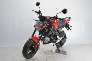 Boom Monster SR3 125cc Motorcycle - Red 