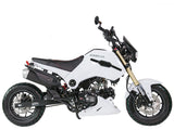 IceBear Fuerza 125cc Motorcycle - PMZ125-1 White