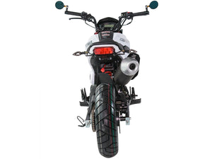 PMZ125-1 white rear view