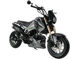 PMZ125-1 icebear fuerza 125cc motorcycle black