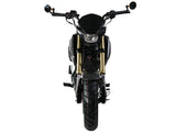 PMZ125-1 black front view fuerza