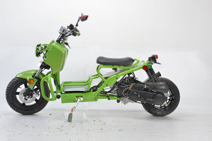 Boom 50cc Ruckus Moped Scooter – Street Legal BD50QT-3A - Green