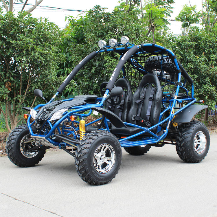 DF200GKA blue full size go cart