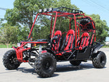 Cuirassier Sport 200cc 4-Seater Go-Kart - DF200GHG Red