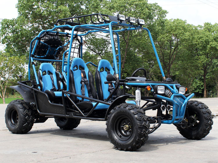 Cuirassier Sport 200cc 4-Seater Go-Kart - DF200GHG Blue