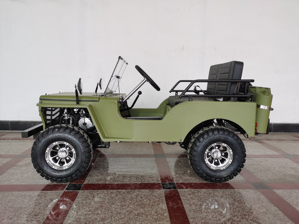 Willy's Icebear Thunderbird 125cc Mini Jeep UTV | PAZ125-1