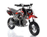 Apollo 70cc Motocross Dirt Bike - Fully Automatic DB-21 | AGB-21C-70 Red