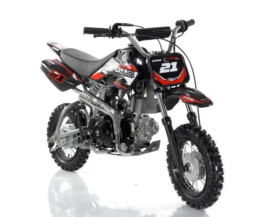 Apollo 70cc Motocross Dirt Bike - Semi Automatic DB-21 | AGB-21K-70 Black