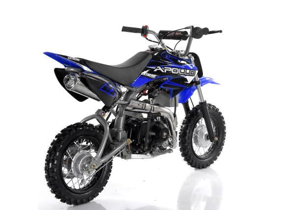  Motocross Dirt Bike - Semi Automatic - Side View