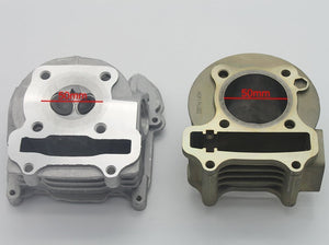 64mm Big Bore Cylinder Kit For GY6 4 Stroke 49cc 50cc Engine