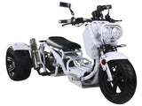 PST50-19N - white. Maddog 50cc trike.