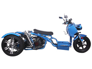 PST150-19N blue. Honda ruckus clone bikes