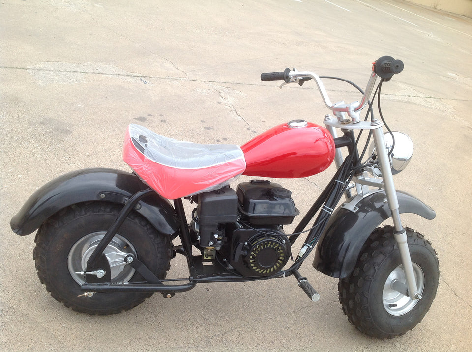 Falcon 200CC Mini Bike Chopper Motorcycle MB 200 | HS200Y-A - Red