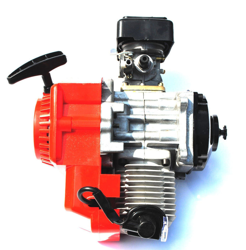 49CC Aluminium complete motor, 2-takt eencilinder, minimoto-motor voor 47 cc / 49 cc Pocket Bikes, Mini Dirt Bikes ATV's Scooters 49CC Aluminium complete motor, 2-takt eencilinder, minimoto-motor voor 47 cc / 49 cc Pocket Bikes, Mini Dirt Bikes ATV's Scooters