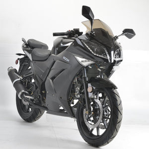 Boom Ninja GT 125cc Motorcycle - BD125-11GT - Black