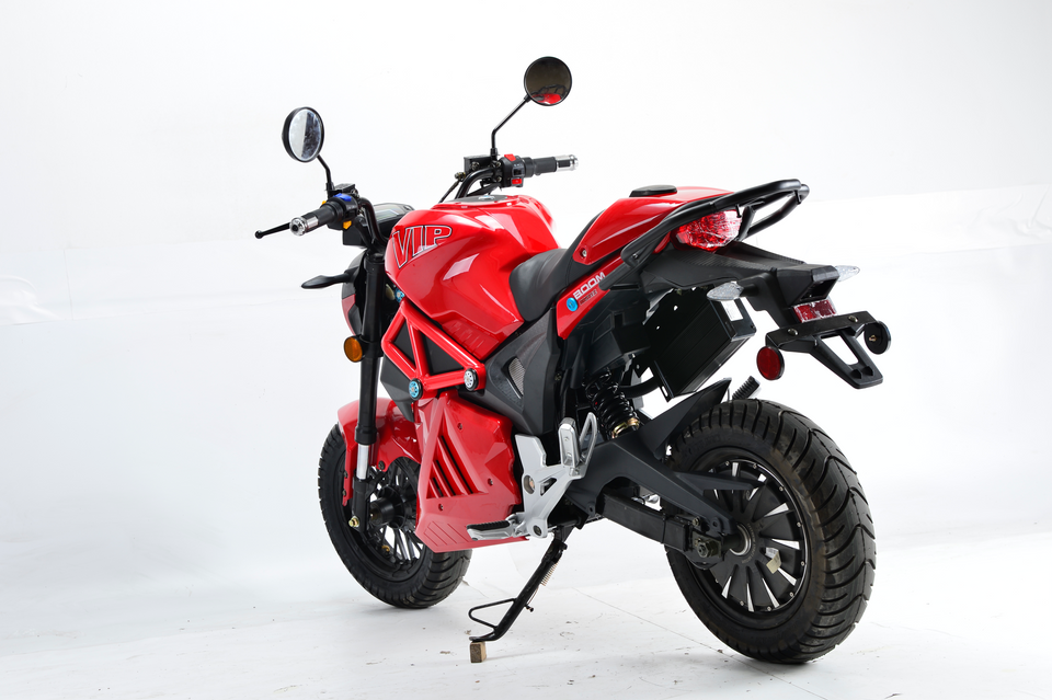  Brushless 72V Electric Motorcycle  - Red