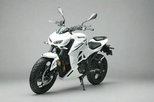 Boom Z250 | 250cc EFI Fuel-Injected Motorcycle - BD250-6 White