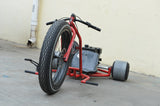 Drift Trike Gang Fat Drifter Three-Wheels 200cc Red & Black (Black Seat)