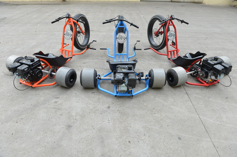 DRIFT TRIKE GANG 200CC, FAT DRIFTER GAS KART, USA