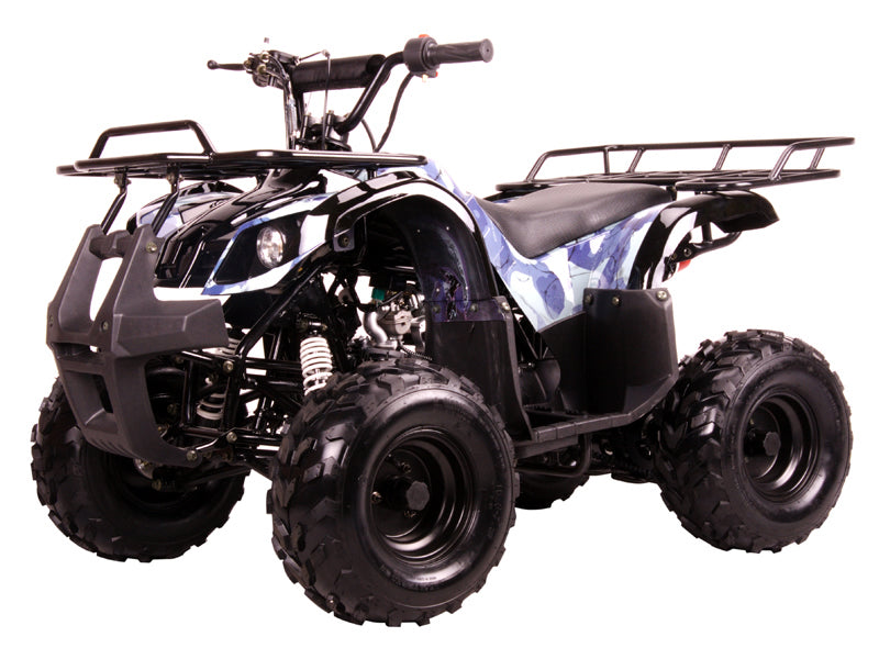 Coolster Ultimate 110cc ATV Quad - Fully Automatic - ATV-3050D Camo Blue