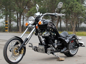 DongFang DF250RTF 250cc Mini Chopper Motorcycle Black