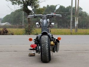 DongFang DF250RTF Mini Chopper Motorcycle Black Rear