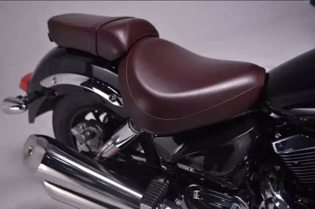 2019 Lycan Lifan 250cc chopper cruiser motorcycle seat view