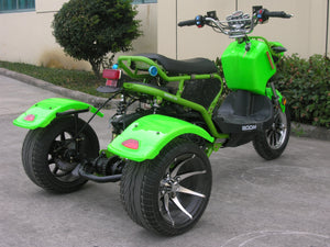 Boom Ruckus 50cc Trike Scooter - BD50QT-3ATW
