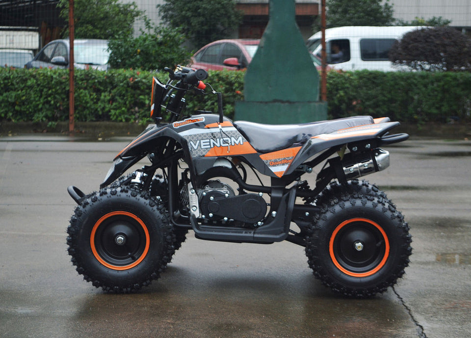 49cc Mini Quad ATV Four-Wheeler Gas with Dual Exhaust