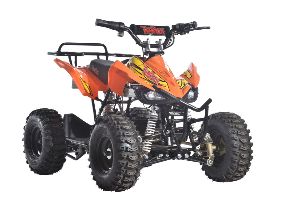 TomRide Electric ATV Quad VTT 500 Watts 24 Volts TR240 Orange Yellow