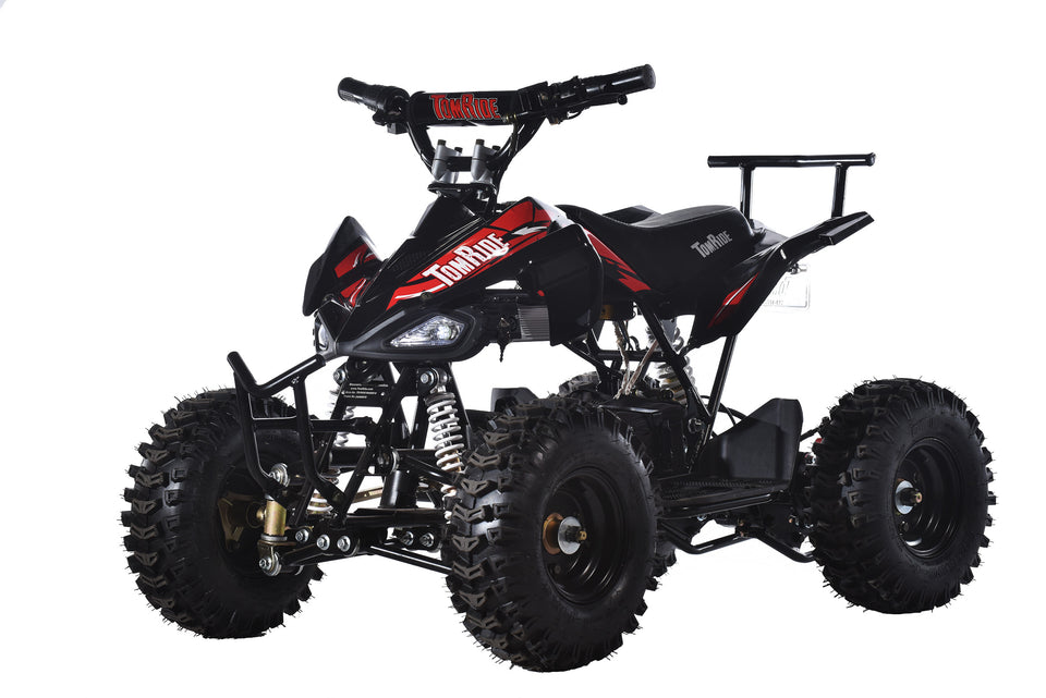 TomRide Electric ATV Quad VTT 500 Watts 24 Volts TR240 Red Black Roll-Over Bar + $59
