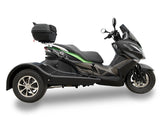 IceBear Maximus 300cc Moped Trike Scooter - Fuel Injected - PST300-20 Green