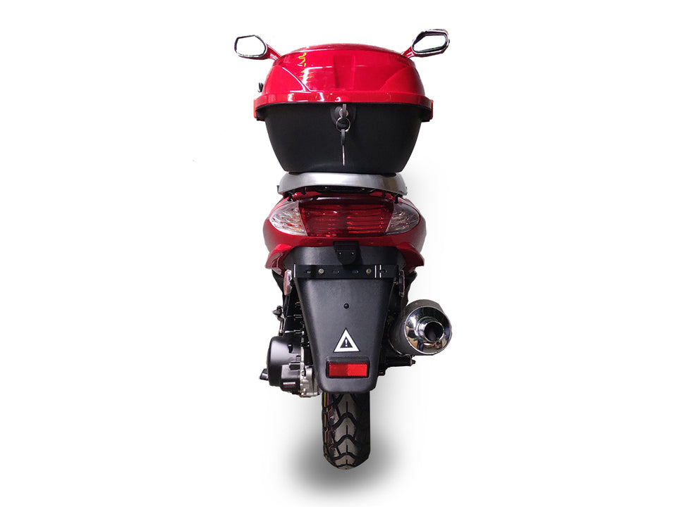 IceBear Hawkeye 150cc Moped Scooter - PMZ150-3C - Back