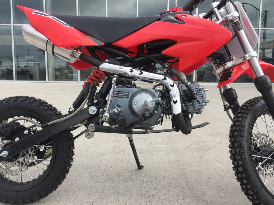 Premium 125cc Dirt Bike Motocross Pit Bike 4-Stroke - Manual Clutch