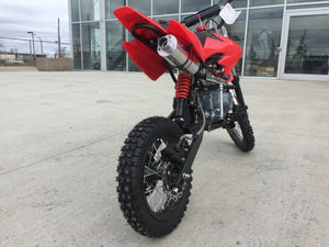 Premium 125cc Dirt Bike Motocross Pit Bike 4-Stroke - Manual Clutch